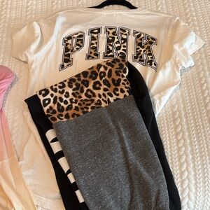 Victoria’s Secret pink cheetah set rare HTF